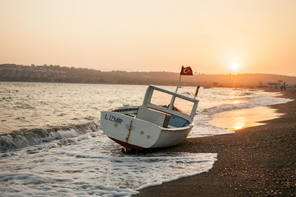 Mali Beach Aparthotel Siğacık Eksteriør bilde